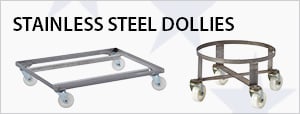 Stainless Steel Dollies Stainless Steel Dollies