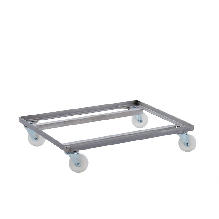 Stainless Steel Double Dolly BALEDDSS Fletcher European Plastic Containers Plastic Trays Plastic Boxes Plastic Crates