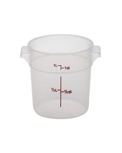 Polypropylene Round Food Container 0.9 Litre - RFS1PP