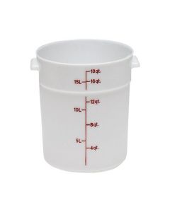 Polyethylene Round Food Container 17.2 Litre - RFS18