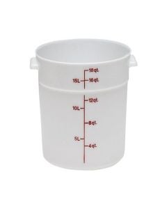 Polyethylene Round Food Container 17.2 Litre - RFS18