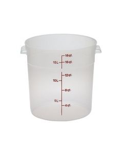 Polypropylene Round Food Container 17.2 Litre - RFS18PP