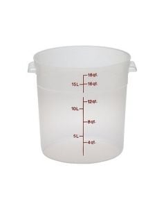 Polypropylene Round Food Container 17.2 Litre - RFS18PP