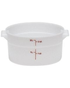 Polyethylene Round Food Container 1.9 Litre - RFS2