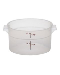 Polypropylene Round Food Container 1.9 Litre - RFS2PP
