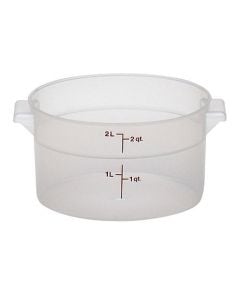 Polypropylene Round Food Container 1.9 Litre - RFS2PP