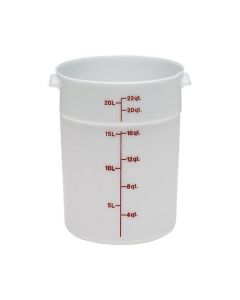 Polyethylene Round Food Container 20.8 Litre - RFS22