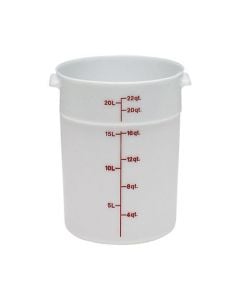 Polyethylene Round Food Container 20.8 Litre - RFS22