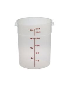 Polypropylene Round Food Container 20.8 Litre - RFS22PP