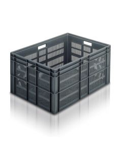 Euro Stacking Container 800x600x412mm (ventilated) - 21163