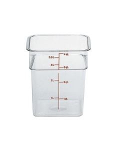 Polycarbonate Food Container 3.8 Litre - 4SFSCW