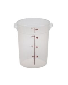 Polypropylene Round Food Container 3.8 Litre - RFS4PP