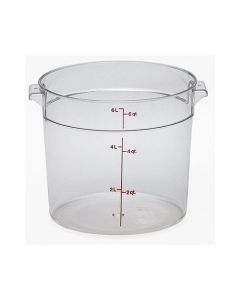 Polycarbonate Round Food Container 5.7 Litre - RFSCW6