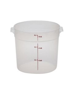 Polypopylene Round Food Container 5.7 Litre - RFS6PP
