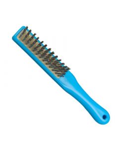 Blue Stainless Steel Wire Brush - WS6S