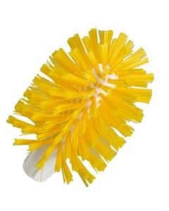 Yellow Plastic Core Tube Brush 115mm Medium Bristled - B1529/115