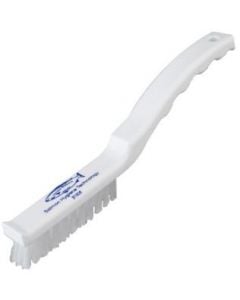 White Detail Brush Stiff Bristled -  B1606