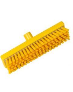 Yellow Deck Scrub 305mm Stiff Bristled - B770