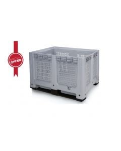 BP1210PGR - Perforated Pallet Box