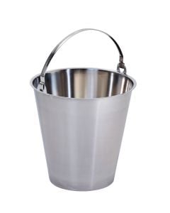 Stainless Steel Bucket 12 Litres - MBK12