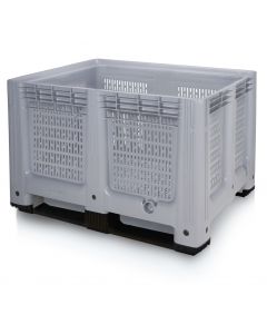 BP1210PGR - Perforated Pallet Box