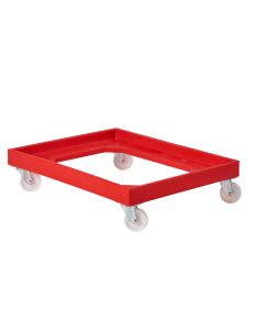 Red rotoXD40 Plastic Dolly