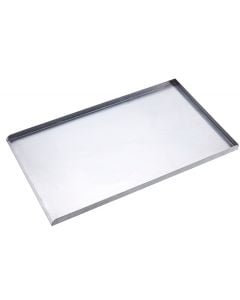 Solid Aluminium Tray - 3 Sided - SAT3