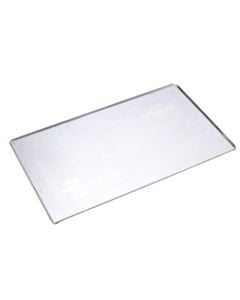 Solid Aluminium Tray with Rolled Lip - SATRL