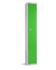 Single Door Steel Locker Green