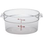 Polycarbonate Round Food Container 1.9 Litre - RFSCW2