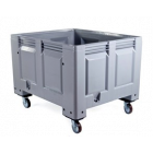 Wheeled Plastic Pallet Box - CR650C