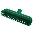 Green Deck Scrub 230mm Extra Stiff Bristled - B928