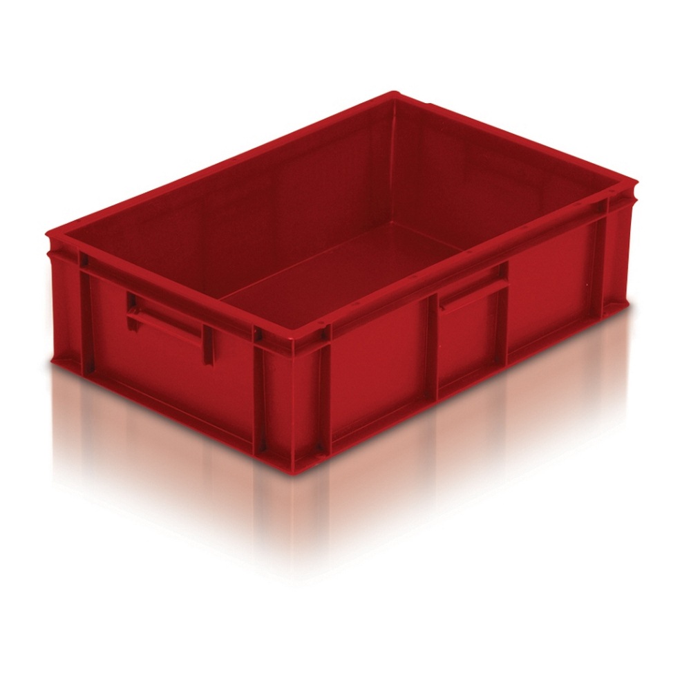 21033 Red Euro Stacking Containers